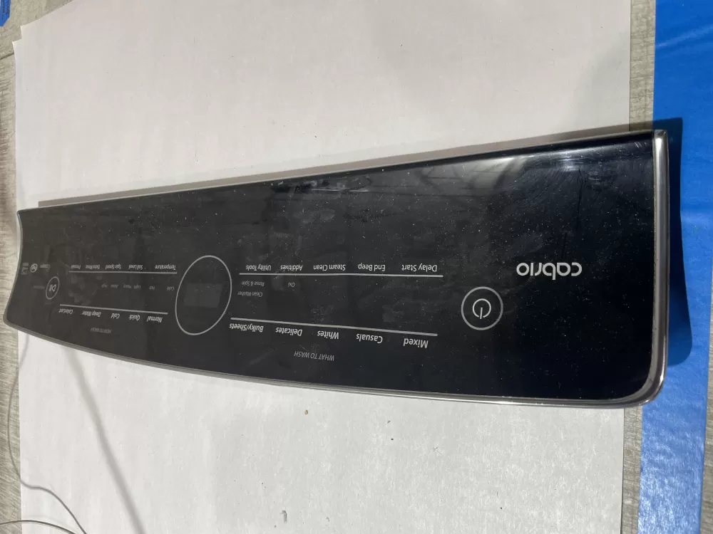 Whirlpool W10507937 Washer Control Panel