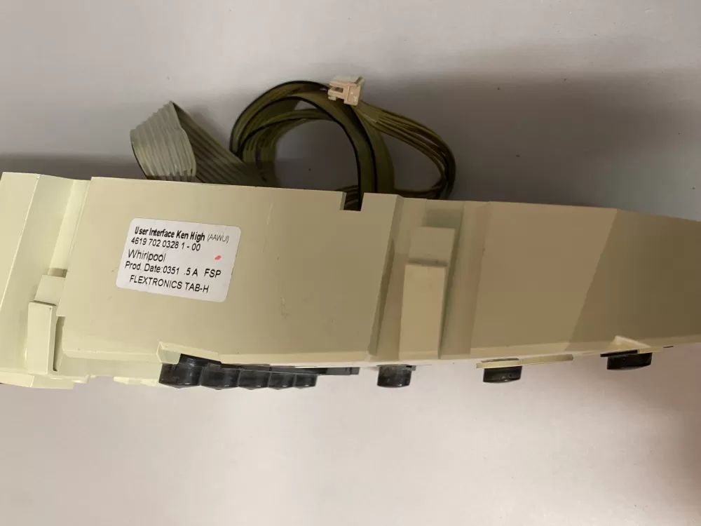 Whirlpool 46197020328 Washer Control UI Board AZ109110 | BKV650