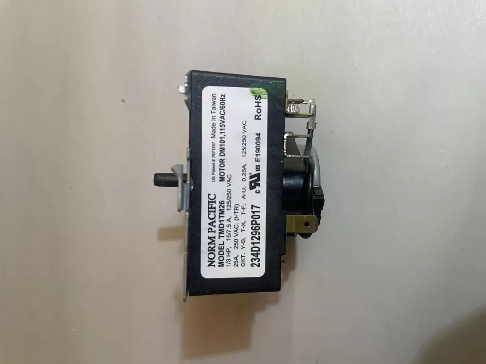 Kenmore  General Electric WE4M521 WE04X22654 PS11721520 234D1296P017 Dryer Timer