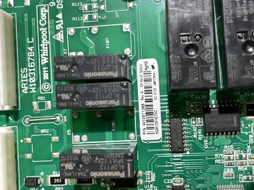 Whirlpool W10675033 W10801162 Refrigerator Control Board AZ171894 | Wm536