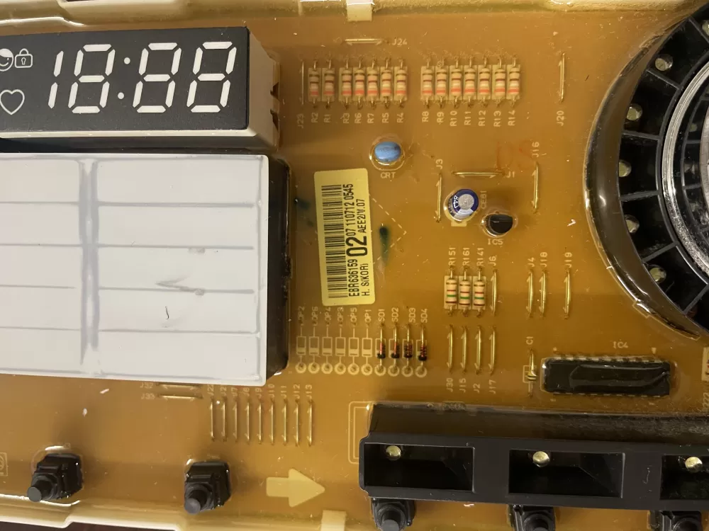 LG EBR63615902 EAX61298601 Dryer Control Board AZ39316 | KMV390