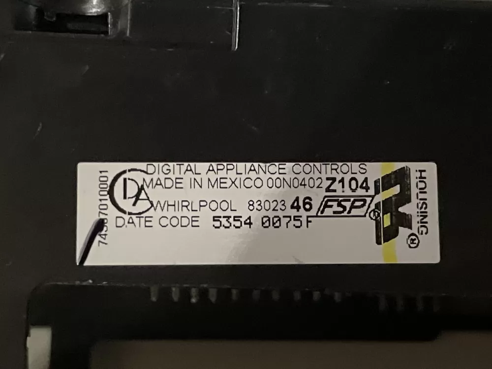 Whirlpool 8302346 Double Oven Microwave Combo Control Board AZ33543 | Wmv206