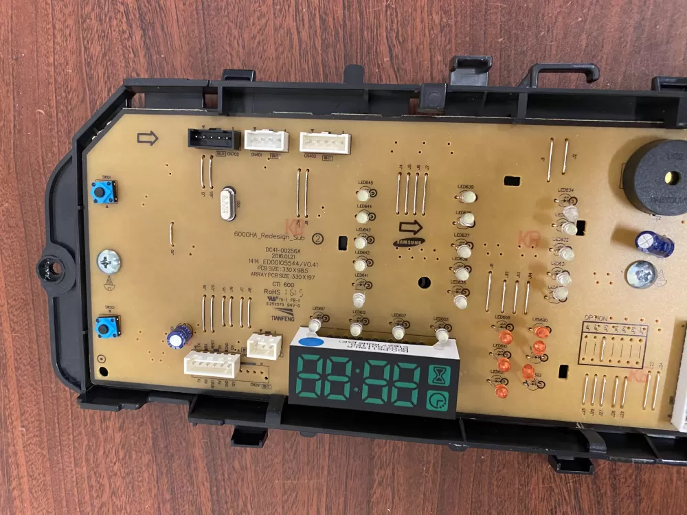Samsung DC92 01607L DC9201607L Dryer Control Board AZ56449 | BK1982