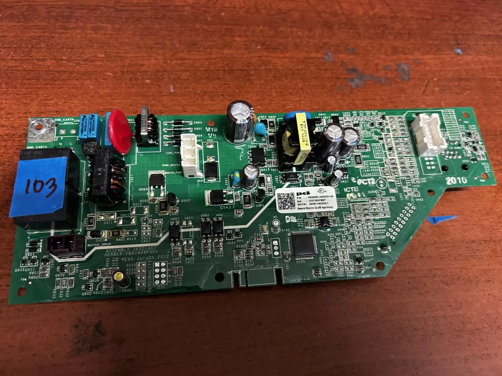 GE Ge265d1462g20100 Dishwasher Control Board AZ181778 | GL103