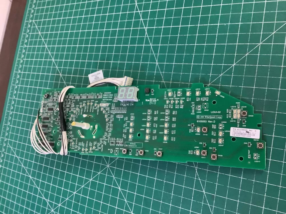 Whirlpool W10399099 Washer Control Board