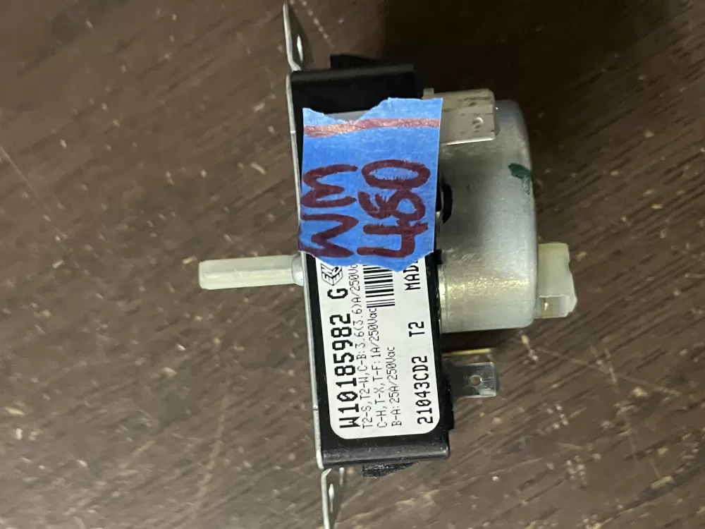 Whirlpool Maytag W10185982 Kenmore WPW10185982VP Dryer Timer AZ39139 | Wm480