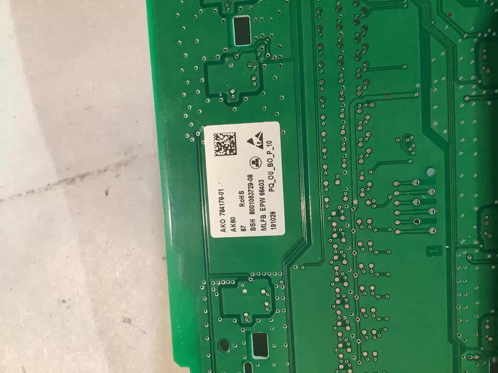Bosch EPW66403 Siemens Dryer User Interface Display Board AZ148333 | BG2485