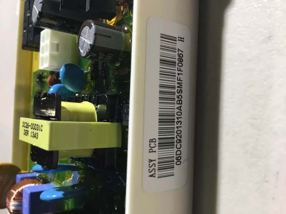 Samsung DC92-01310A Dryer Control Board AZ38119 | NR3