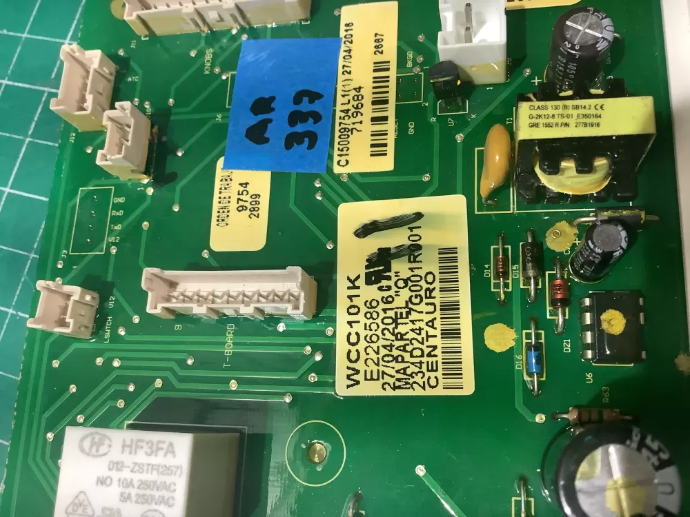 GE Hotpoint WCC101K Washer Control Board AZ190316 | AR337