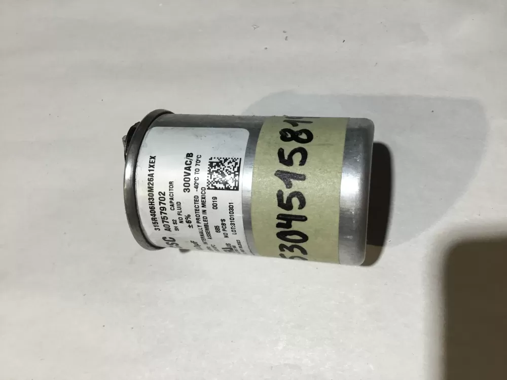 Frigidaire  Kenmore  White Westinghouse 5304515819 Washer Laundry Center Capacitor