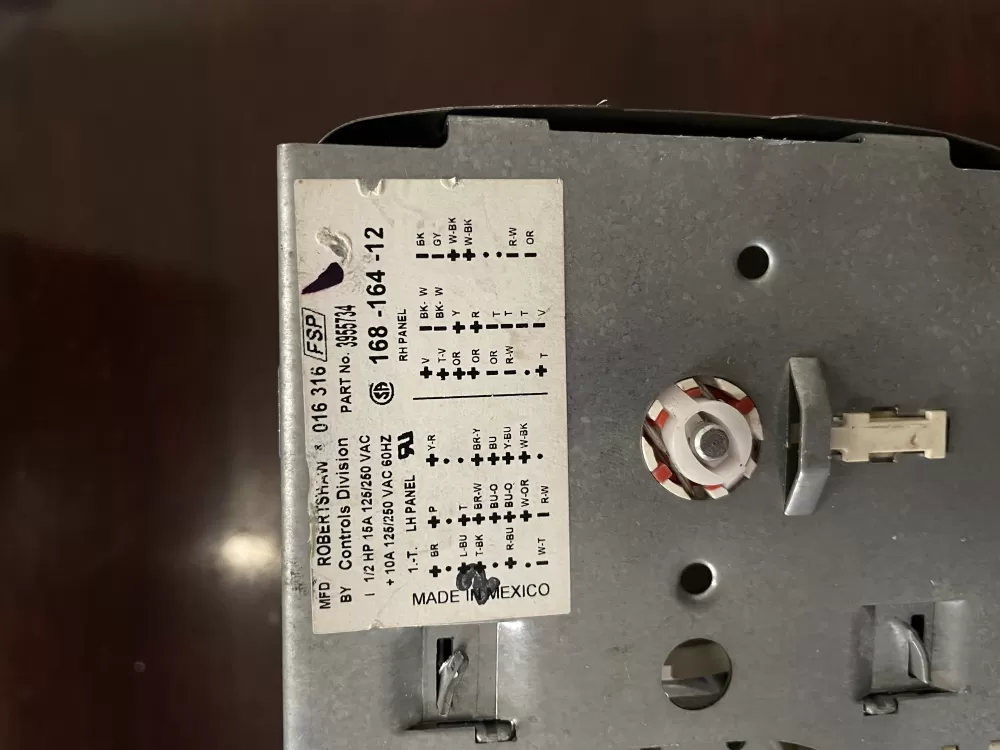 Kenmore AP6008963 3955734 3955734R WP3955734 Washer Timer AZ36832 | KM7