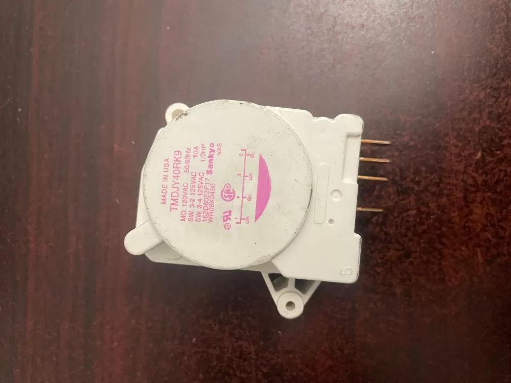 GE WR9X502  AP2061708  WR09X10049  310900  AH310869  EA310869  PS310869  WR09X0278  WR09X0283  WR09X0313  WR09X0329  WR09X0334  WR09X0339  WR09X0342  WR09X0350  WR09X0356  WR09X0363  WR09X0364  WR09X0366  WR09X0375  WR09X0387  WR09X0408  WR09X0409  WR09X0418  WR09X0419  WR09X0428  WR09X0432  WR09X0438  WR09X0466  WR09X0468  WR09X0470  WR09X0478  WR09X0479  WR09X0481  WR09X0484  WR09X0486  WR09X0487  WR09X0490  WR09X0495  WR09X0502  WR09X0503  WR09X0504  WR09X0526  WR09X0528  WR09X0576  WR09X0594  WR09X5161  WR09X5162  WR09X5163  WR09X5164  WR09X5192  WR09X5202  WR09X5204  WR09X5211  WR09X5225  WR9X10049  TMDJ234RE9 Refrigerator Defrost Timer Control