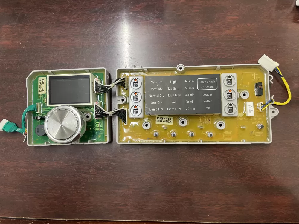 Samsung DC92-00127A Dryer Control Board