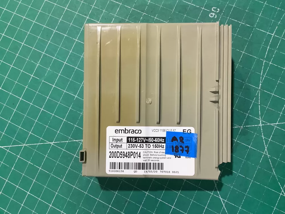 GE Refrigerator WR87X29409 WR55X11099 Compressor Inverter AZ227287 | AR1877
