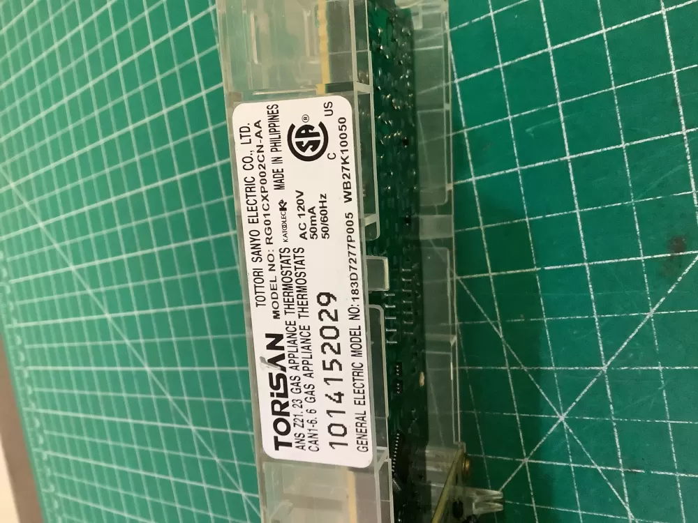 GE 183D7277P005 Rg01cxp002cn Oven Control Board aa AZ200415 | NR2795