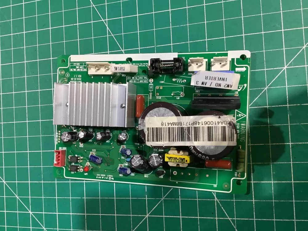 Samsung DA41 00585A 00614B Refrigerator Control Board Inverter AZ146613 | NR2452