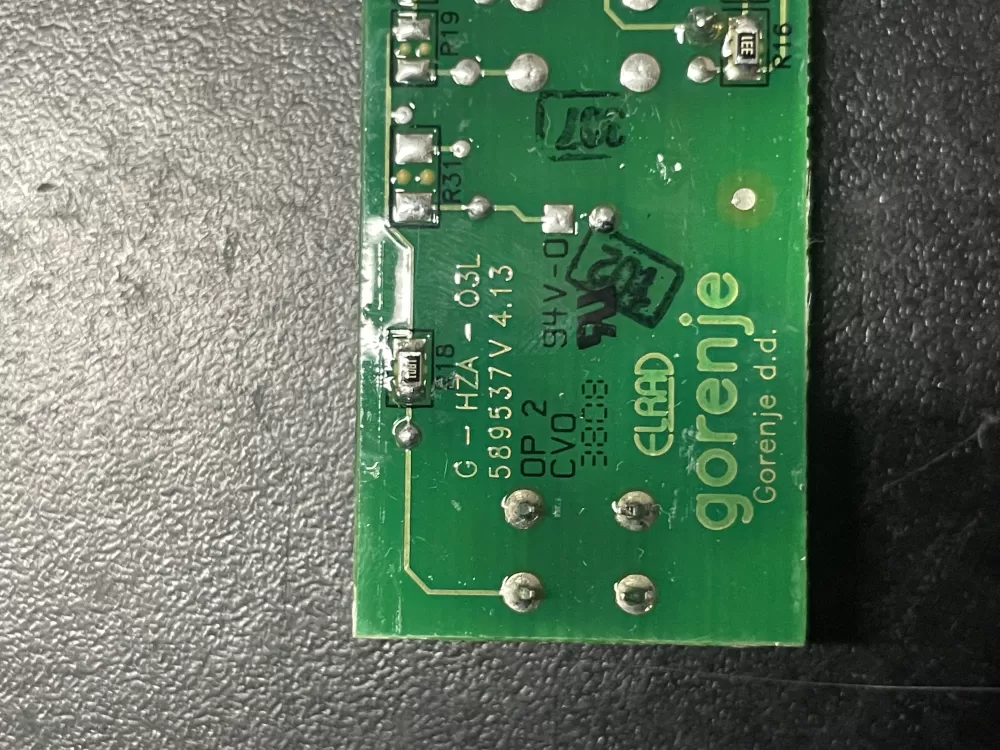 Control Board 589537V 4.3 g-hza-03l AZ18935 | WM1244