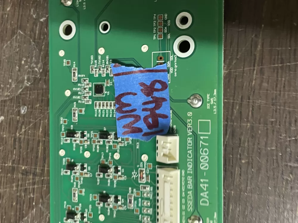 Samsung DA41-00671 Refrigerator Control Board AZ42818 | Wm1748