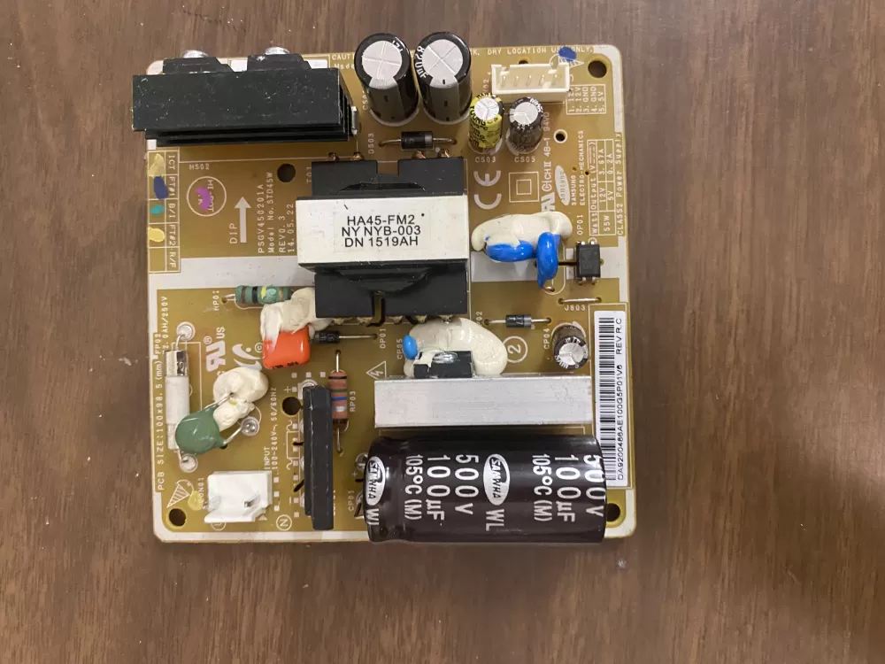 Samsung DA92 00486A Refrigerator Control Board AZ39930 | BK970