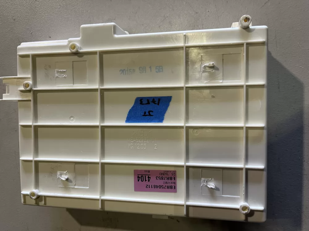 LG EBR78534101 EBR78534104 Washer Control Board AZ43790 | 1753