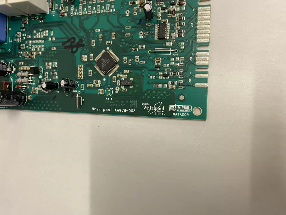 Whirlpool Kenmore AAWCB-003 ACCSEDHIPOT Washer Control Board AZ220091 | BK1117