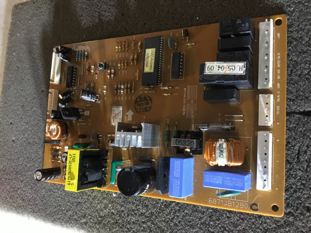 LG 6871JB1280P 6871JB1280C Refrigerator Control Board AZ110041 | NR544
