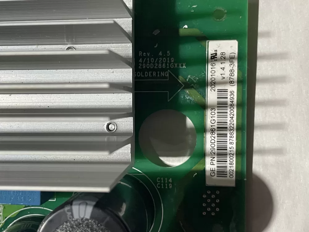 GE WH22X34657 Washer Inverter Control Board Wh22x29531 AZ203633 | KM2748