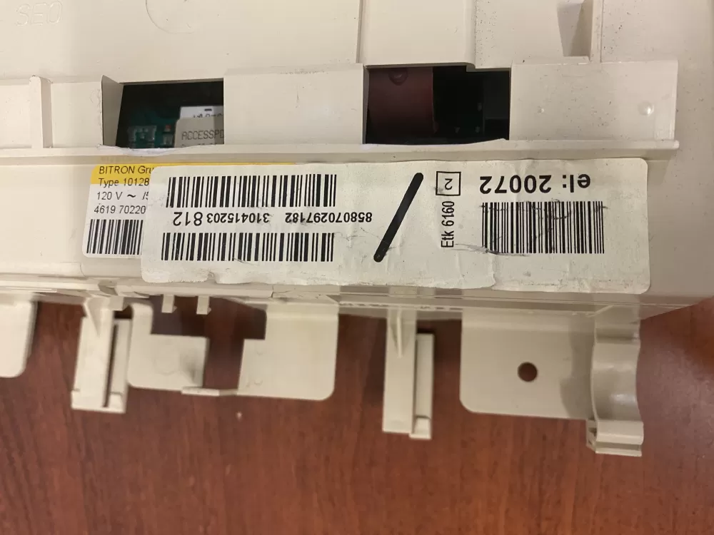 Whirlpool Kenmore Washer Control Board 858070297182 AZ51725 | BKV542