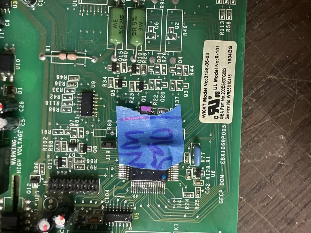 GE 200D5837G003 Refrigerator Control Board AZ44189 | Wm590