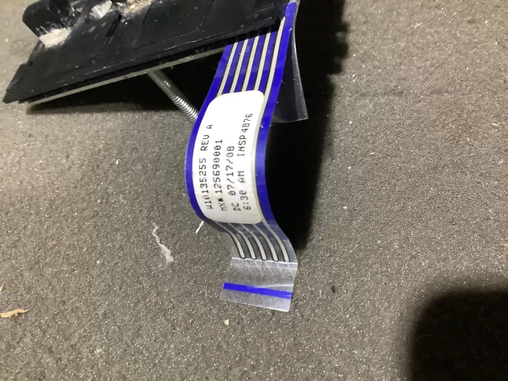 Whirlpool Backer Switch Membrane For Commercial Washer Dryer AZ113300 | NR2124