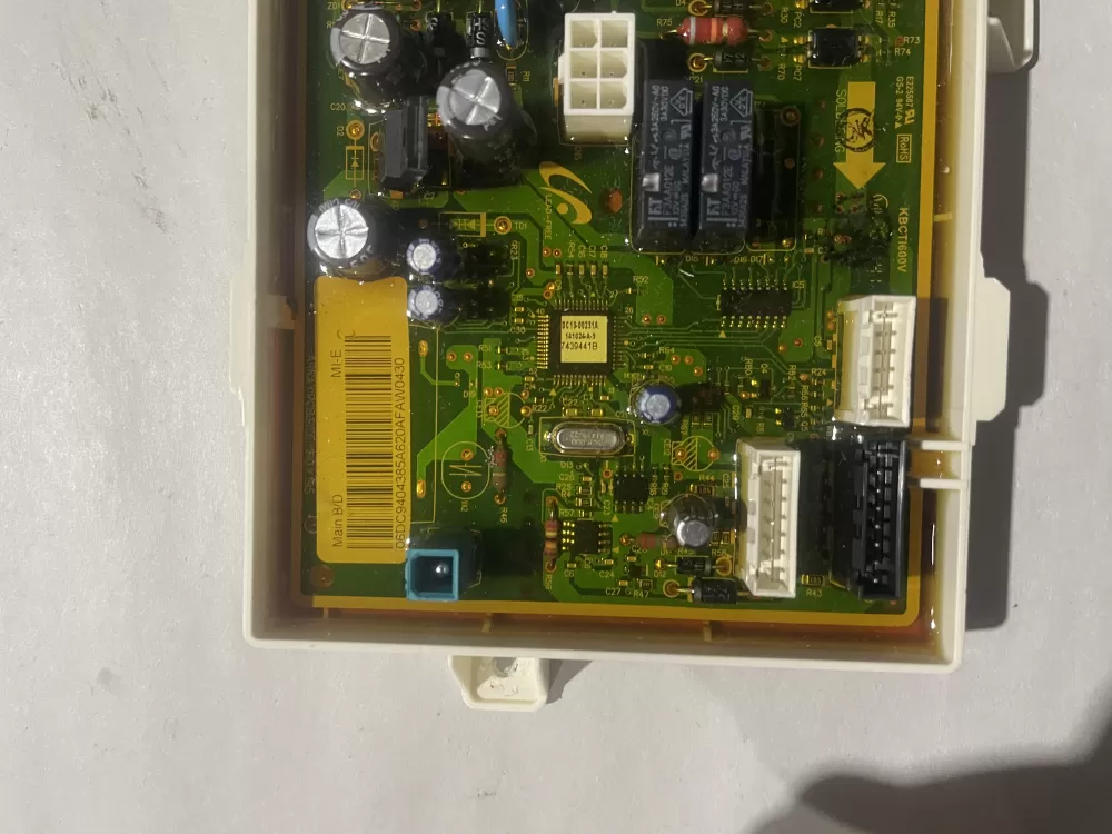 Samsung DC94-04385A Dryer Control Board AZ190975 | KM2327