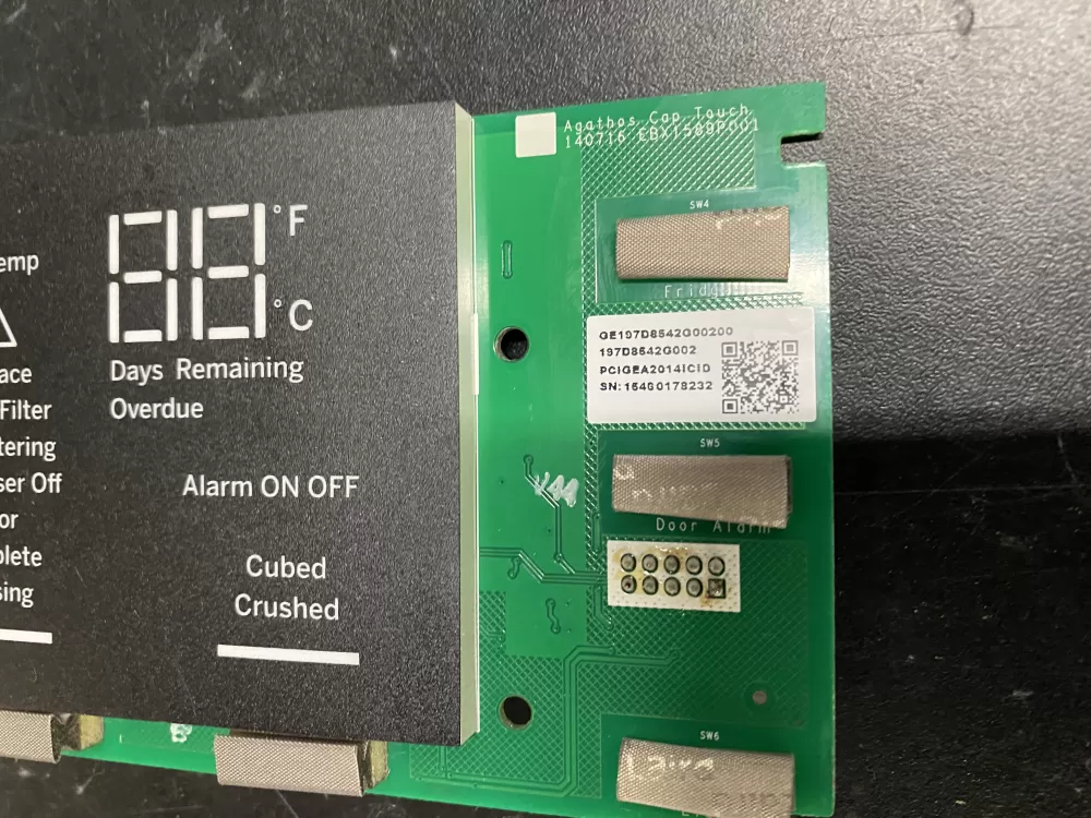 GE WR55X41025 197D8542G002 Refrigerator Control Board Dispenser AZ16937 | BK998