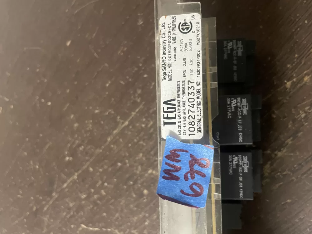 GE 183D9934P002 Wb27k10210 Range Oven Control Board AZ46645 | Wm678