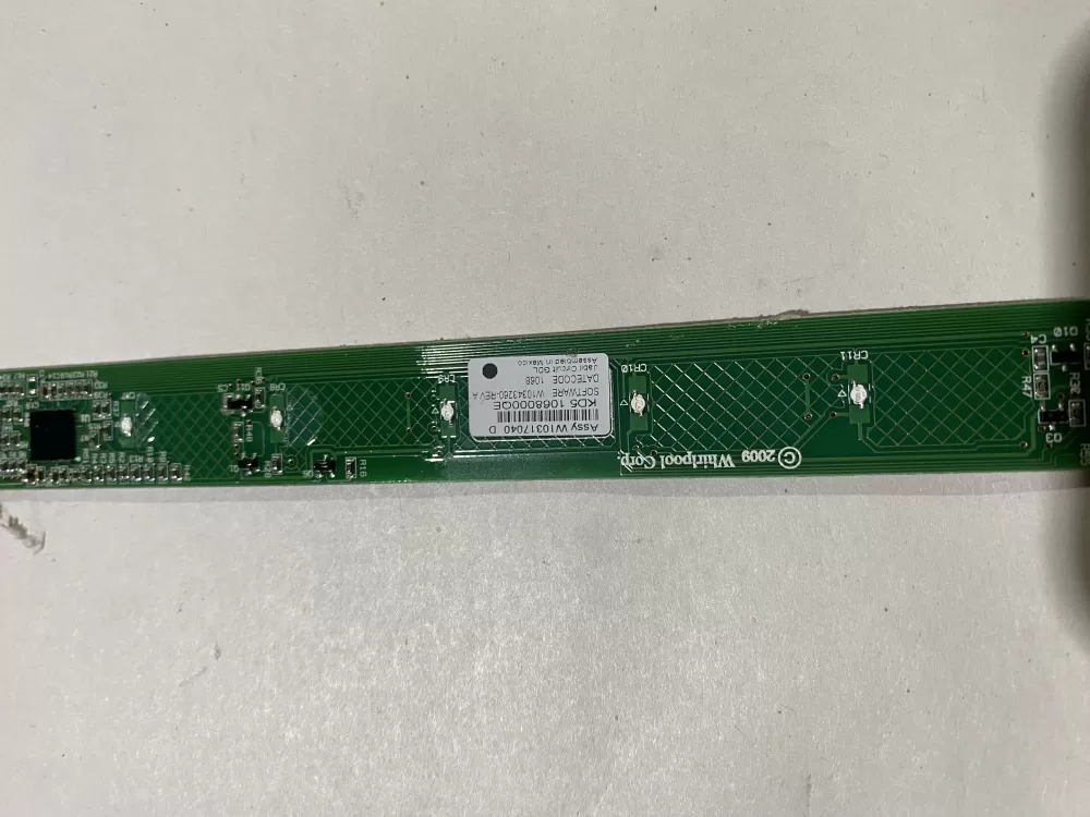 KitchenAid W10317040 Dishwasher Control Board Interface AZ141895 | BK2386