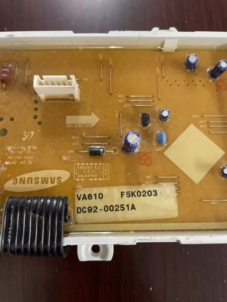 GE Samsung DC92-00251A Dryer Control Board AZ66520 | KMV565