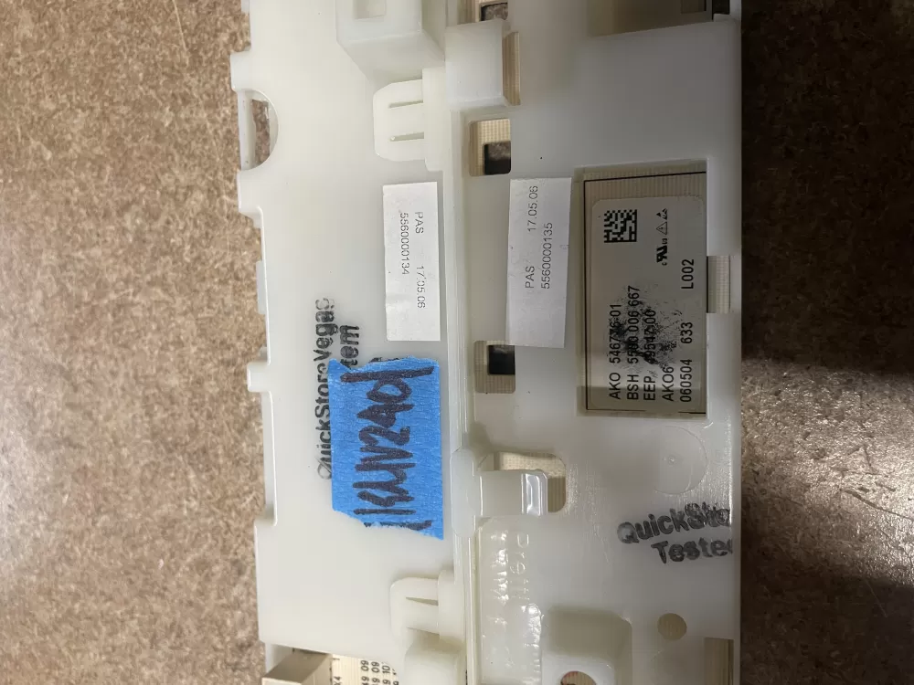 Bosch 9000225887 Dryer Control Board AZ6820 | KMV240