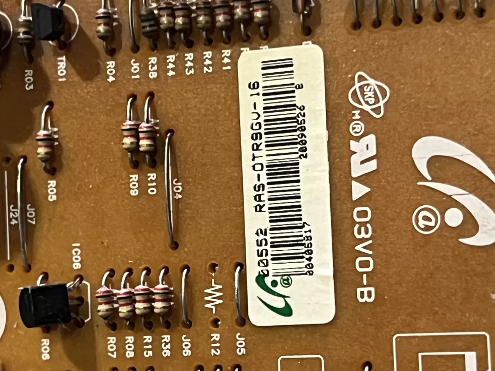 GE RAS-OTR9GV-16 Microwave Control Board AZ42238 | V418