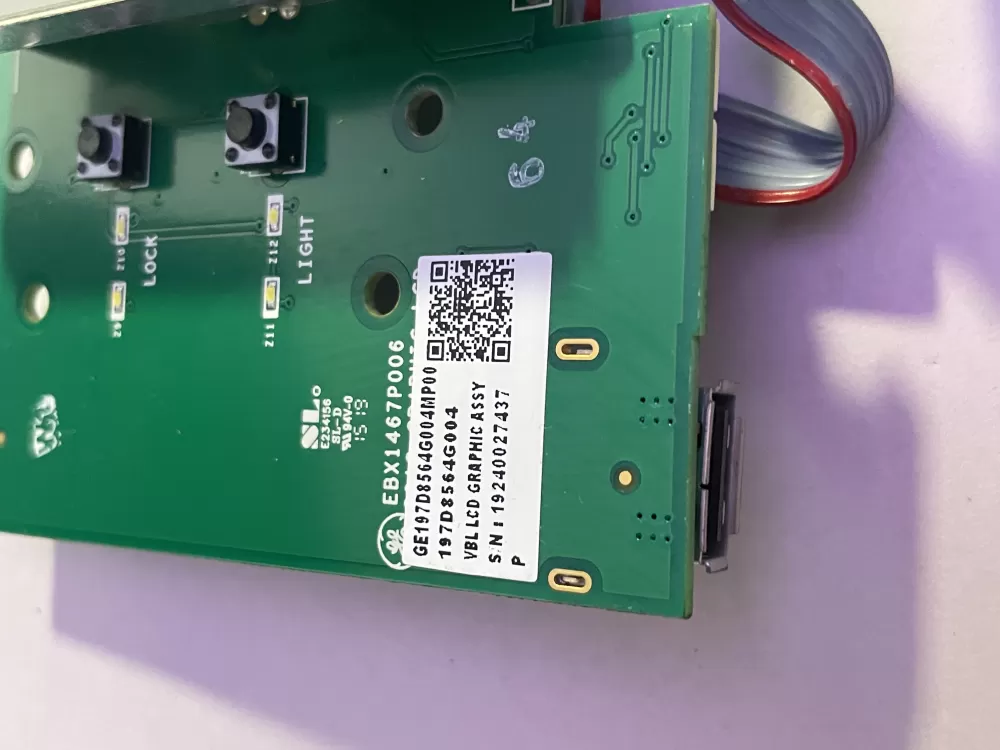 GE 197D8564G004 Refrigerator Control Board AZ195883 | Wm764