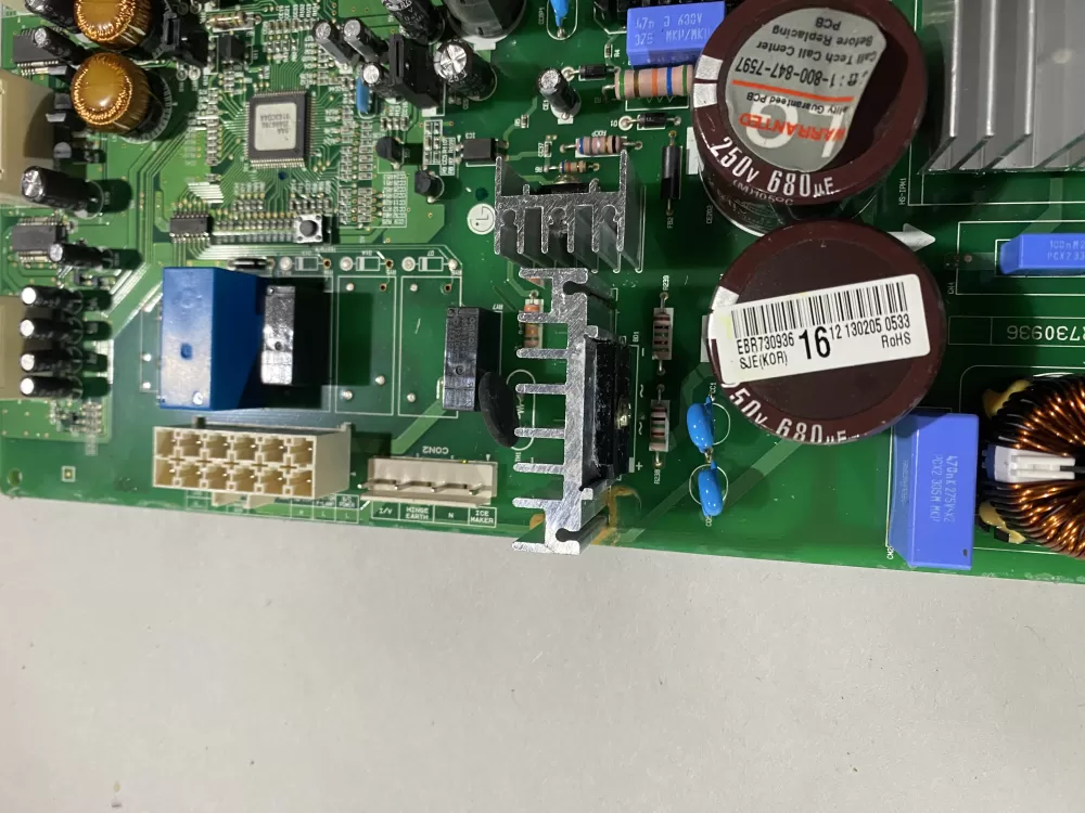 LG Kenmore EBR75234703 EBR73093606 Refrigerator Control Board AZ189939 | BK68