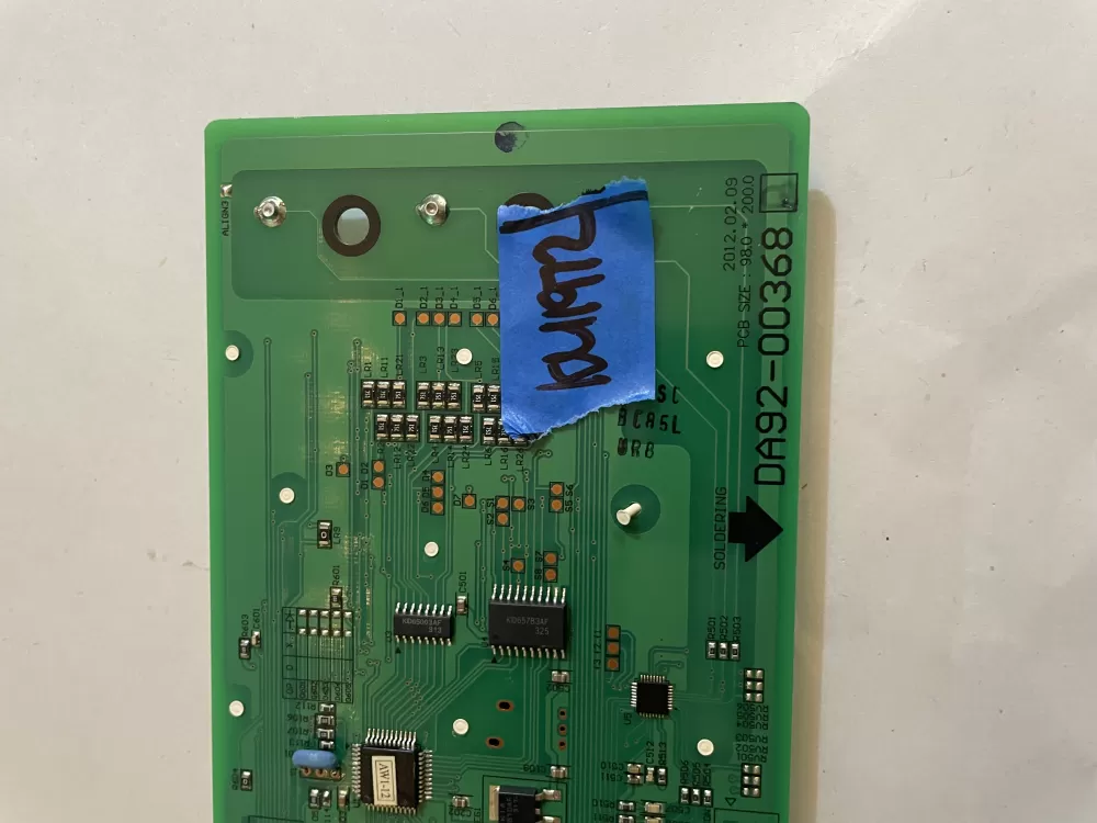Samsung DA92-00368B Refrigerator Control Board Dispenser AZ151674 | KM1972