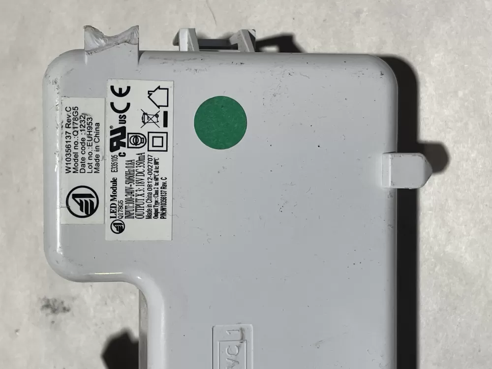 Whirlpool W11038857 Refrigerator Inverter Control Board AZ118357 | KM2186