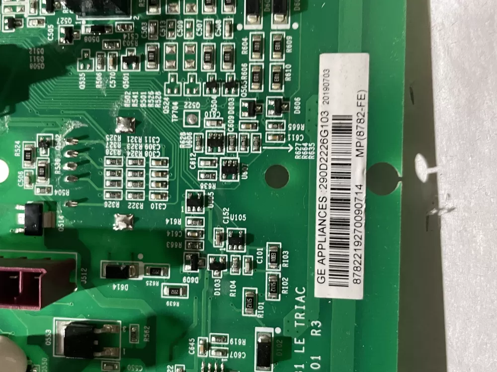 GE WH22X29556 290D2226G103 Washer Control Board AZ197987 | Wm2757