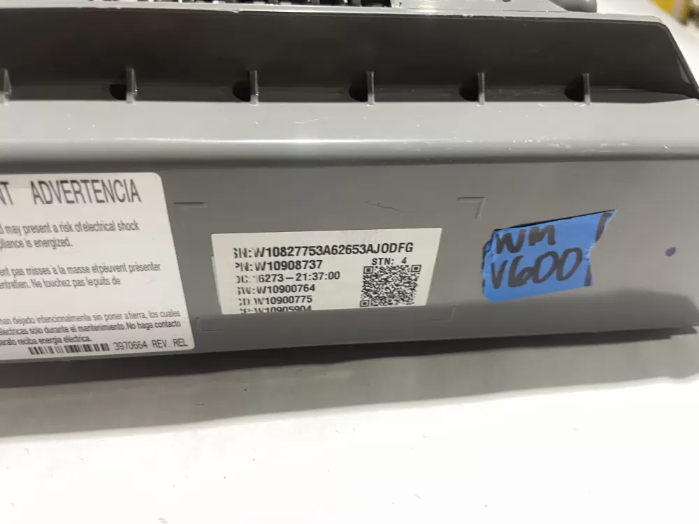 Whirlpool Washer W10888197 Control Board AZ126697 | Wmv600