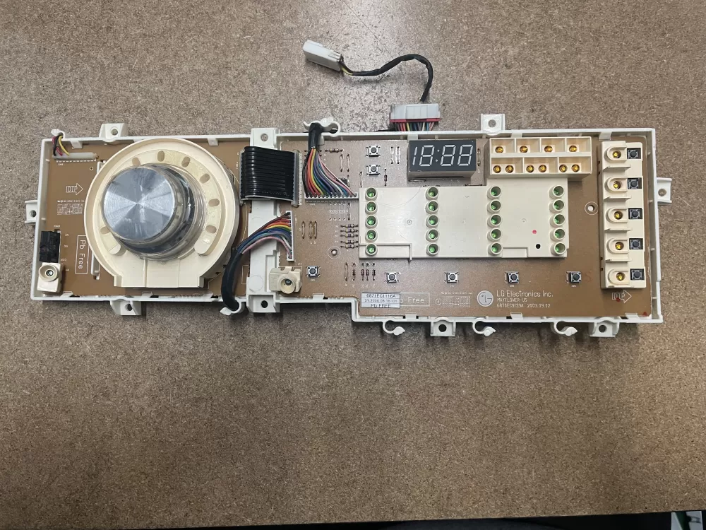 LG Kenmore 6870EC9139A 6871EC1116A Washer Control Board