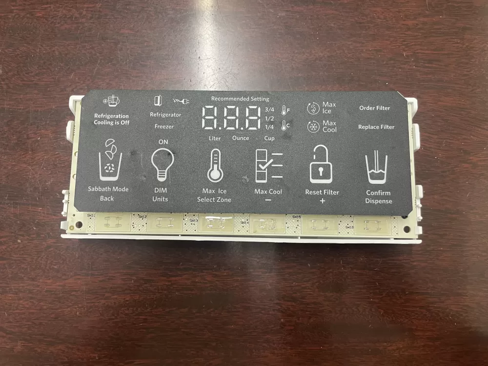 Whirlpool KitchenAid W10723851 Refrigerator Control Board AZ30533 | KM294