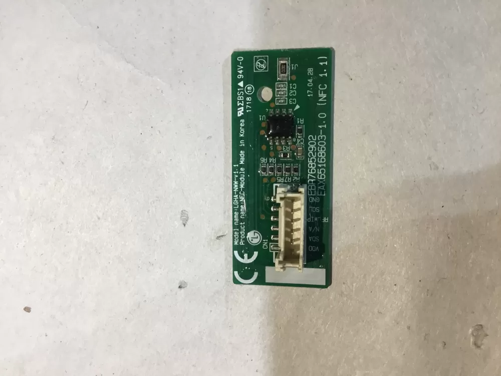LG Dishwasher NFC Module Part# EBR76852902 AZ148747 | BG2489