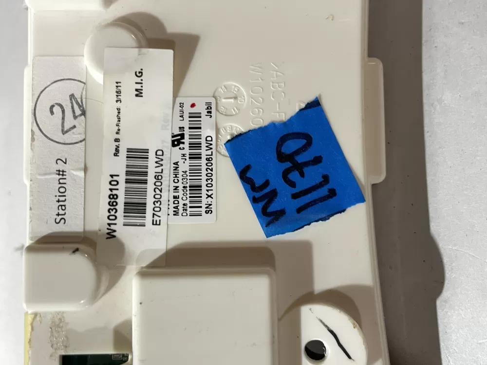 Whirlpool Amana W10443990 W10368101 Washer Control Board AZ205344 | Wm1170