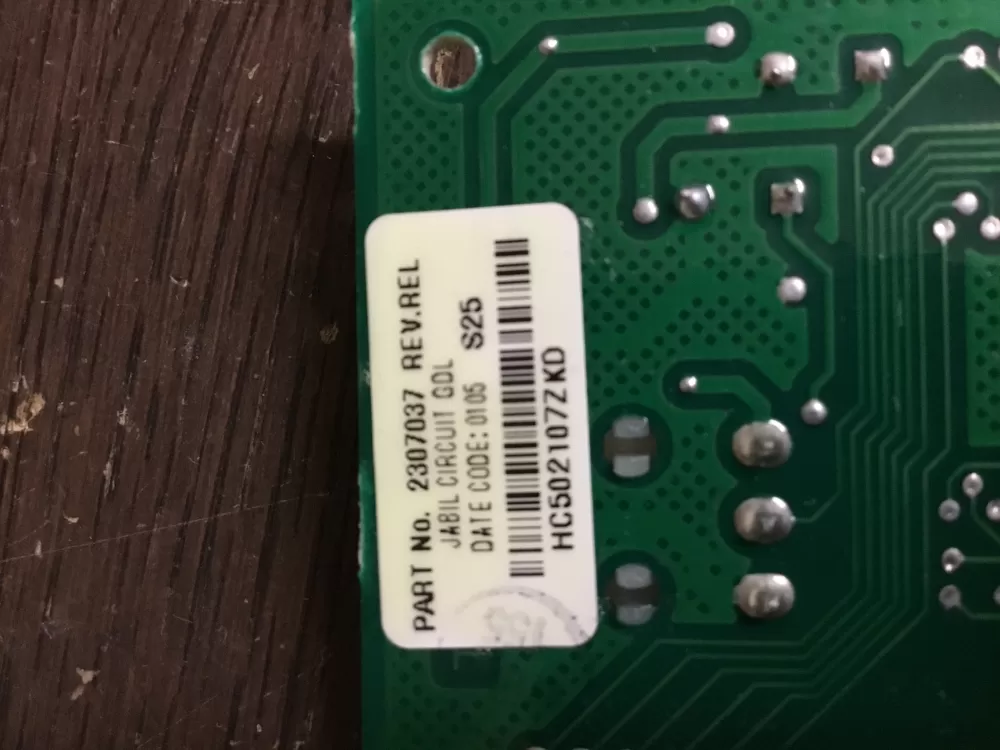 KitchenAid WP2307037 Refrigerator Temperature Control Board AZ14252 | NR548