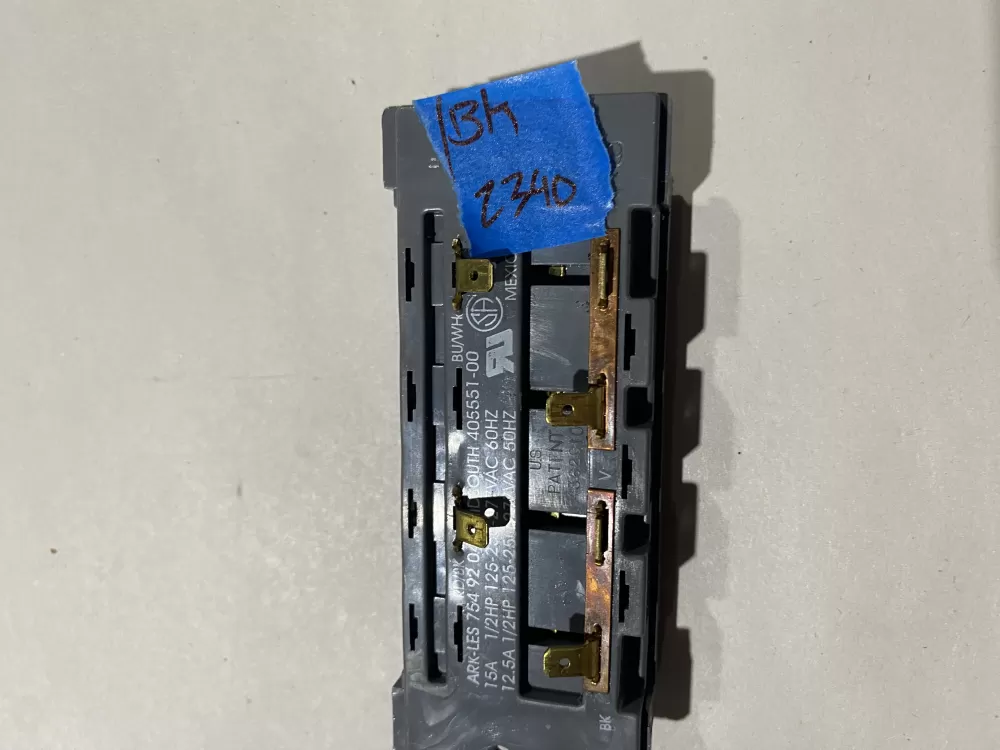 Frigidaire 754 92 044 Dishwasher Cycle Selector Button Control AZ135622 | BK2340