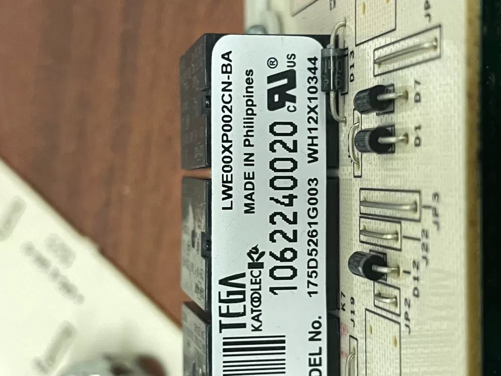 GE WH12X10404 175D5261G003 WH12X10344 Washer Control Board AZ30428 | WM354